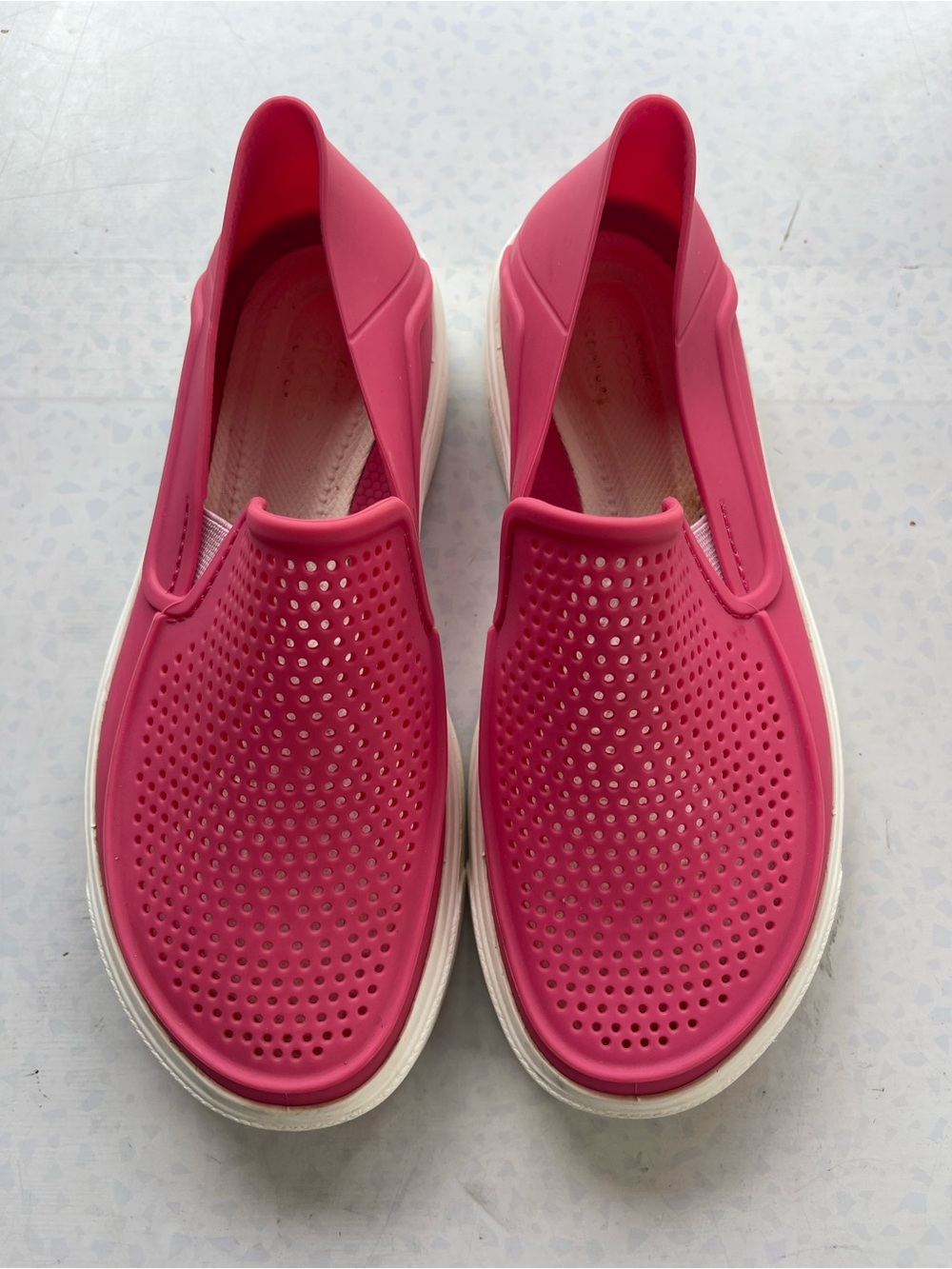Crocs Citilane Roka Pink Slip On Sneakers Size 2